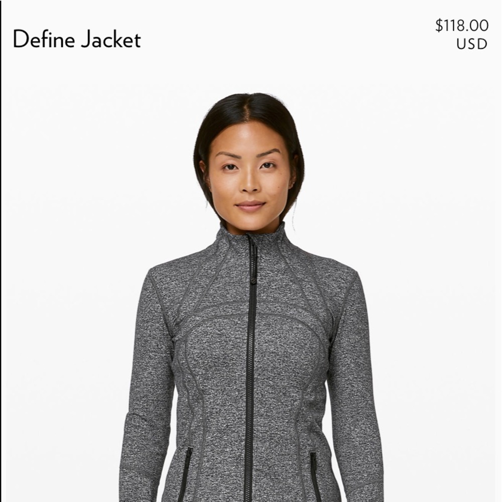 Lululemon define jacket